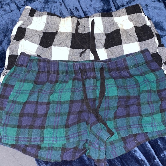 Old Navy Other - 2 PAIRS! Women’s Old Navy printed flannel pajama shorts